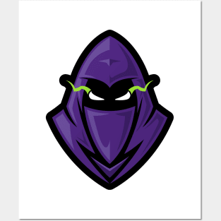 Hooded Mascot Logo Posters and Art